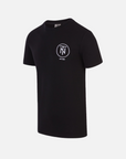 Camiseta Caviar Negra Bordada