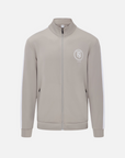 Chaqueta deportiva gris paloma