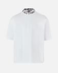 Camiseta extragrande blanca de Ghost